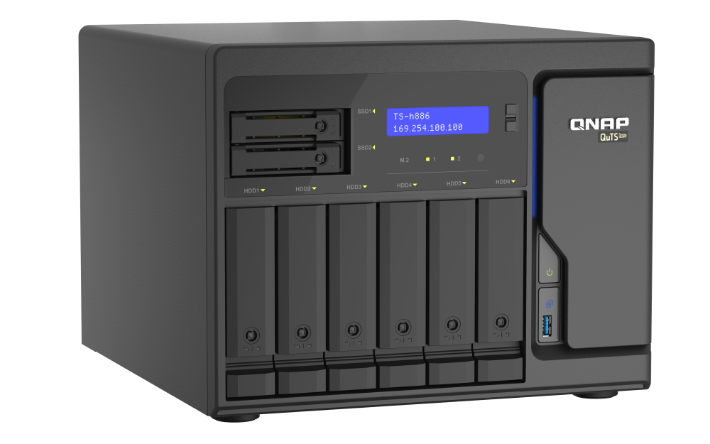 Storage Nas QNAP TS-h886-D1602-8G