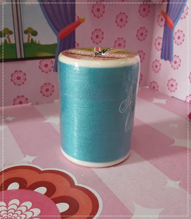 ด้ายวีนัส สีฟ้าน้ำทะเล
