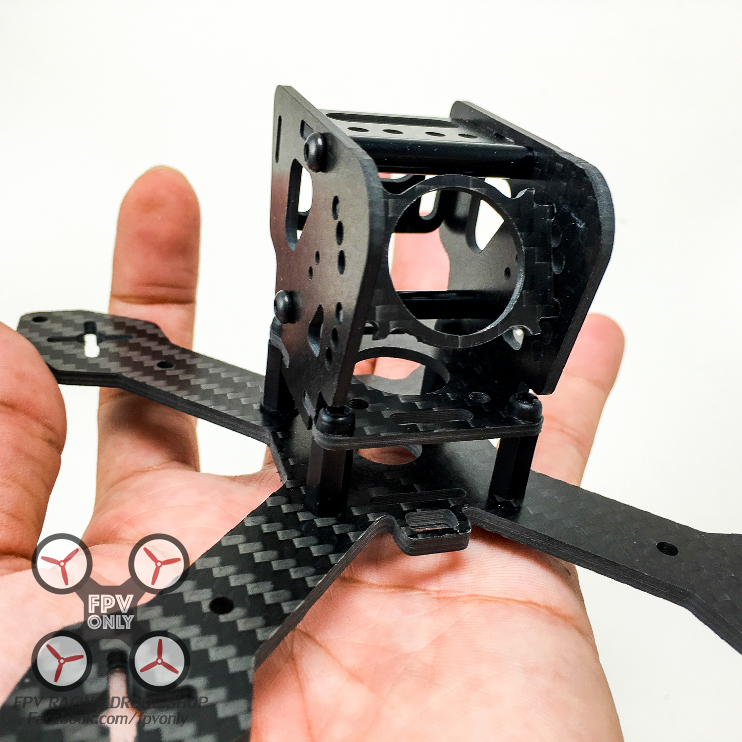 [43] X130 (3K Carbon) Frame FPV racing Drone เฟรมโดรนซิ่ง