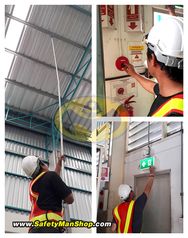 ตรวจสอบระบบดับเพลิง Smoke Detector Fire Alarm