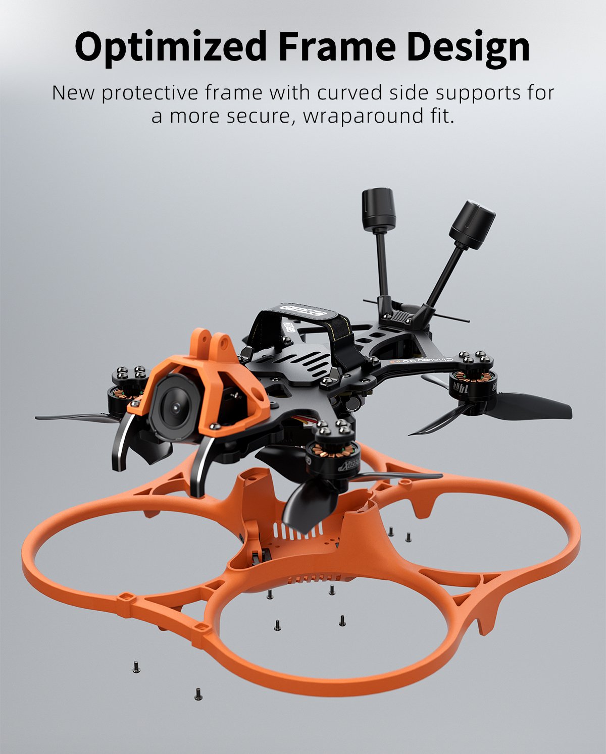 [D3-2] GEPRC Cinelog30 V3 O4 Pro Quadcopter อุปกรณ์โดรน Drone