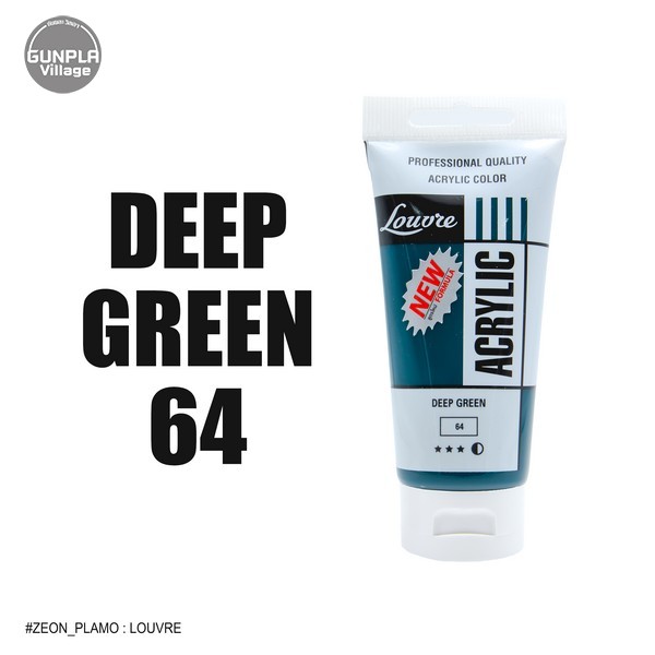 Louvre Acrylic 064 Deep Green 80 ml LOUVRE 8851596080646