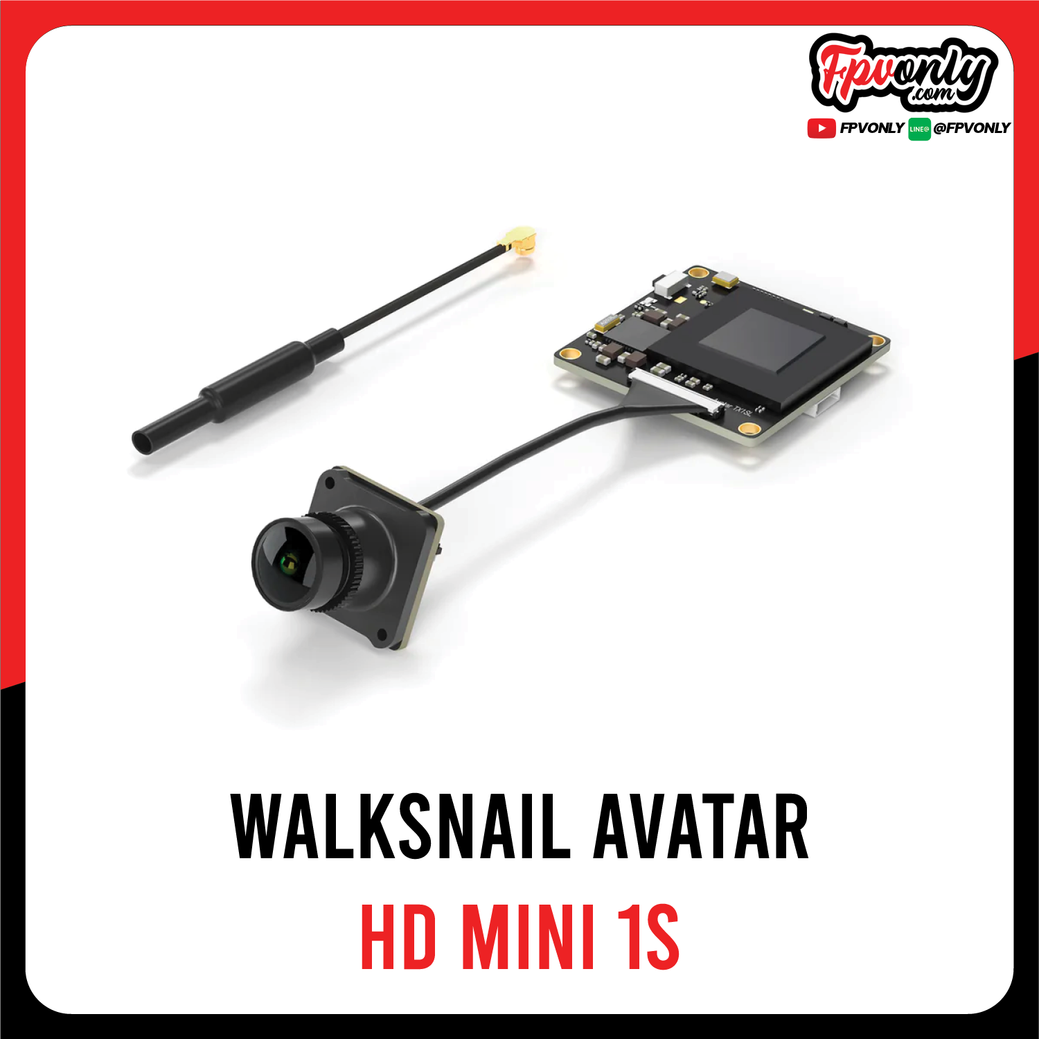 CADDX Walksnail Avatar HD Mini 1s Lite Kit อุปกรณ์โดรน Drone