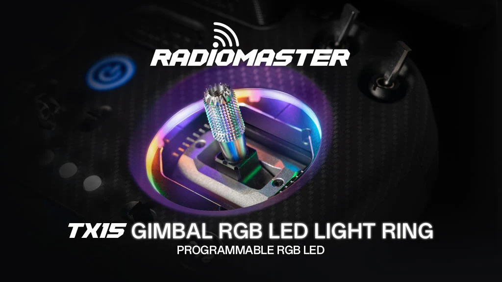 RADIOMASTER LED Gimbal Rings for TX15 Series Radioอุปกรณ์โดรน Drone