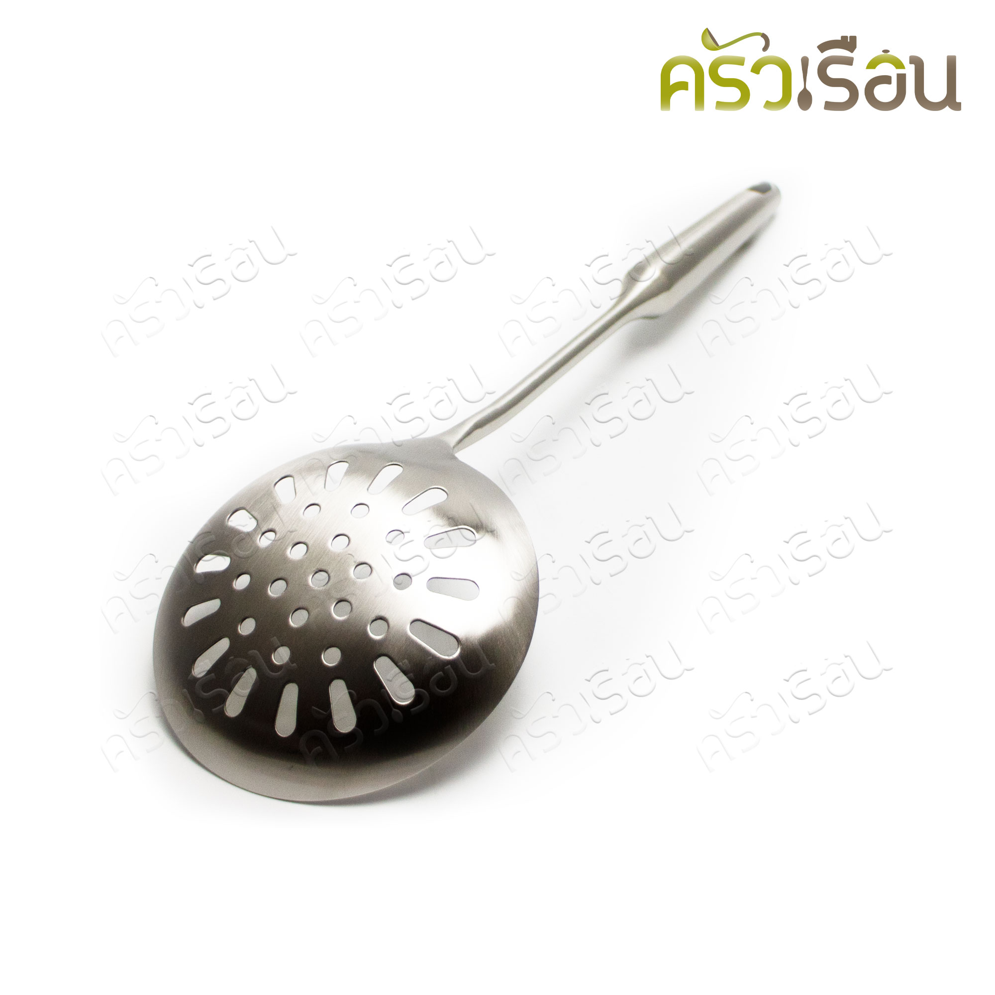 US strainer, stainless steel handle, round, Ø 12 cm., length 39 cm., AS-39
