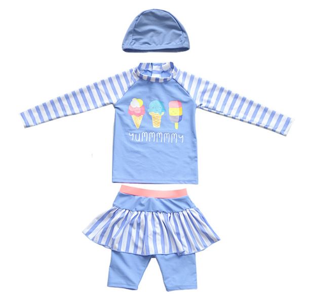 ขายส่ง 10 ชุด Set-3 ( ชุดว่ายน้ำเด็ก 4-8 ปี มี 10 ชุด คละแบบ / คละไซส์)