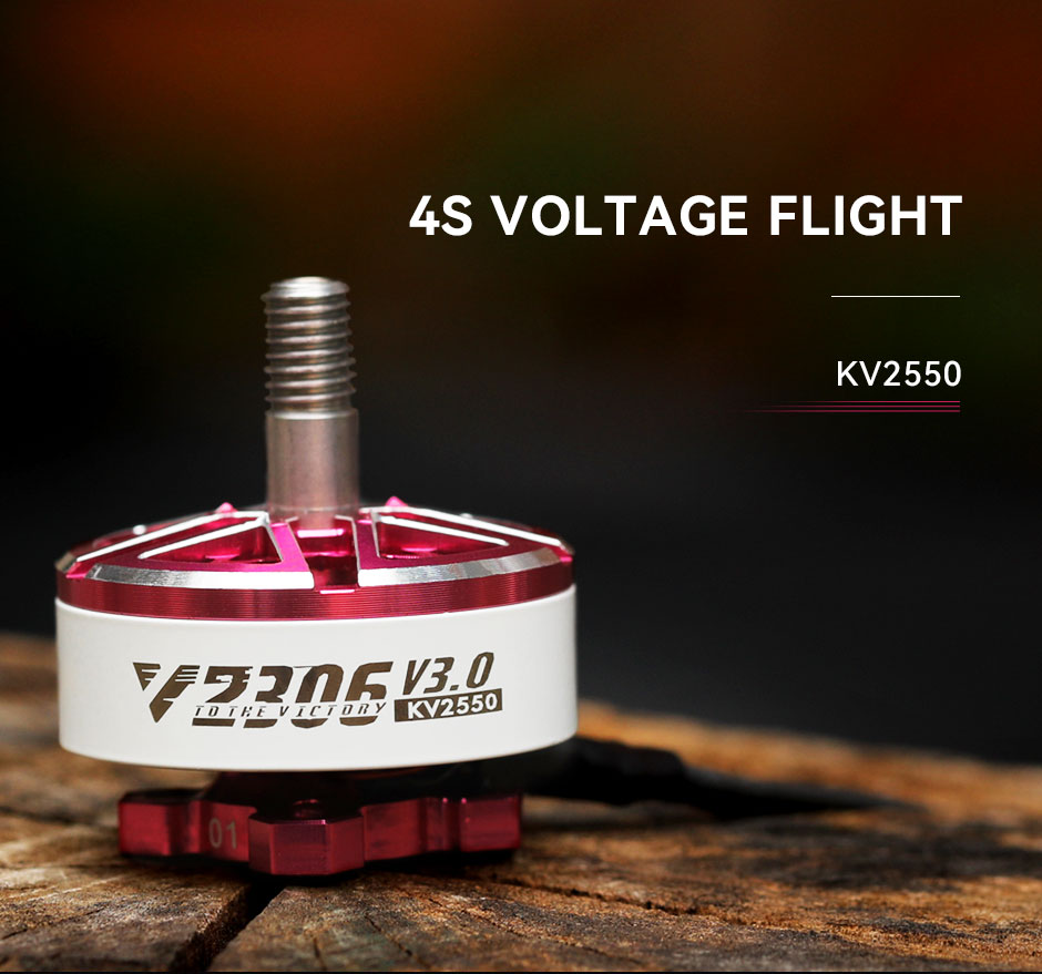 [23-1] 4ลูก T-Motor VELOX V2306 V3 1750KV 1950KV 2550KV Motor อุปกรณ์โดรน Drone