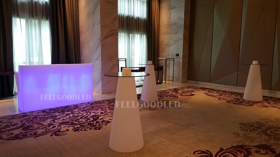 RENT/ให้เช่า: เคาน์เตอร์บาร์ LED เรืองแสง รุ่น GIN(จิน)