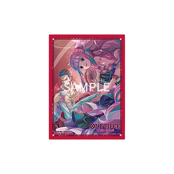 Bandai One Piece Card Game Sleeves Limited Vol.4 Mihawk & Perona 4582769864957 (การ์ดวันพีช)