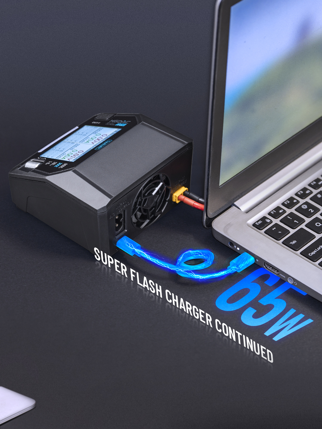 ToolkitRC M6DAC PRO V2 Dual Channel Smart Lipo Battery Charger Discharger AC 300W DC 800W 16A 1-6S LiHV LiPo PD65W Drone