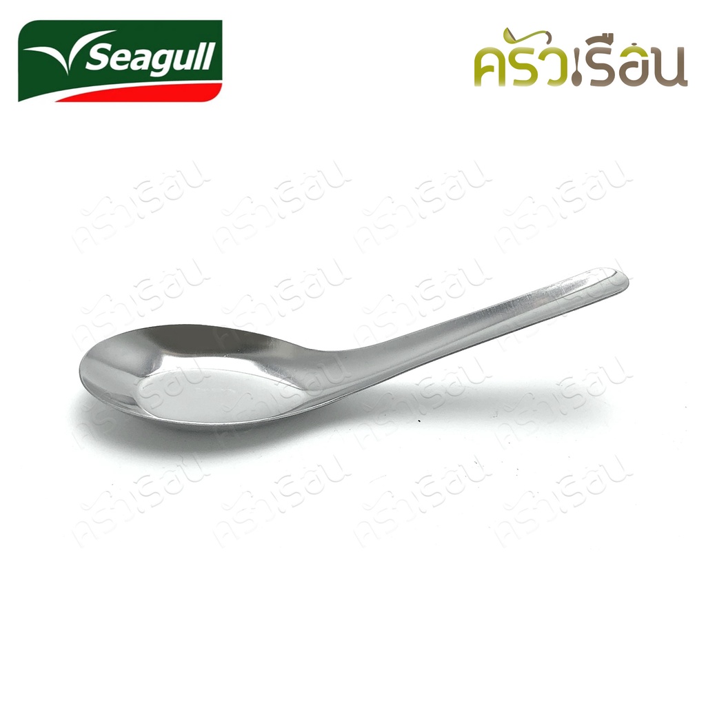 Seagull, pack of 12, jumbo size stainless steel spoons, 4.4 x 14.5 cm, Seagull brand 100300494.