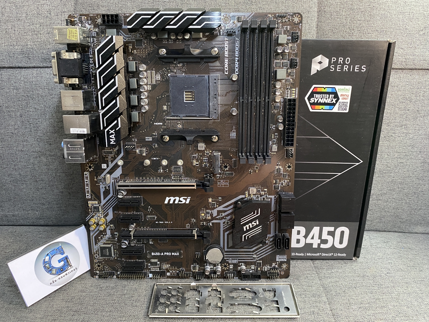 MAINBOARD AMD AM4 MSI B450-A PRO MAX ( มีประกันศูนย์ )