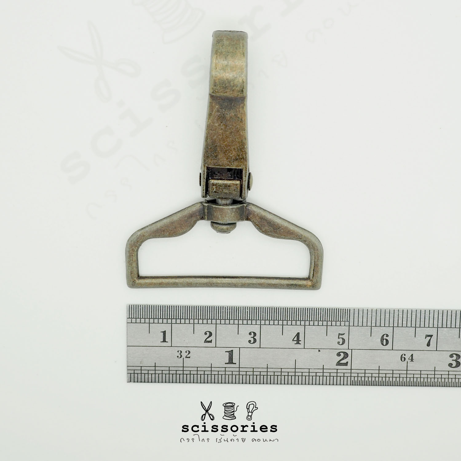 คอหมา 1.5in สีเหลืองดำ/ 2 ตัว