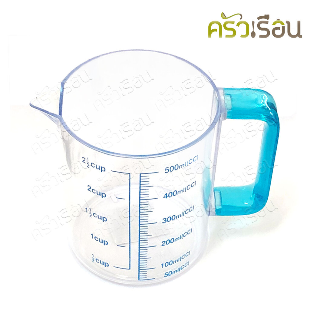MOC ถ้วยตวง ใส มีสเกล 500 ml. 8.5 x 10.5 ซม. AFB-117