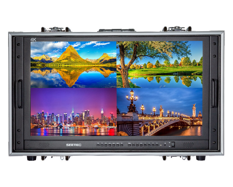 SEETEC 4K280-9HSD-CO: จอภาพ Broadcast Director Monitor 4K Ultra-HD ขนาด 27 นิ้ว ในเคสพกพา