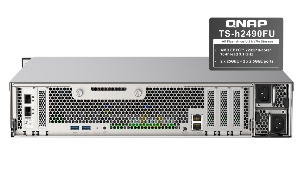 Storage Nas QNAP TS-h2490FU-7232P-64G