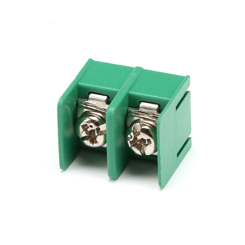 KF7.62-2P Terminal pitch 7.62mm pin connector can be spliced 2P green