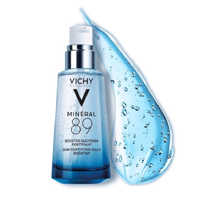 VICHY MINERAL 89 ปริมาณ 50 ml. พรีเซรั่มน้ำแร่เข้มข้น ขั้นตอนแรกของการบำรุง เซรั่มเพื่อผิวหน้าใสและเพื่อผิวเด้งดุจผิวเด็ก ฟื้นเกราะคุ้มกันของผิวทั้ง 5 มิติ^ เด้งนุ่ม ชุ่มชื่น เปล่งประกาย ริ้วรอยดูลดเลือน ใน 28 วัน