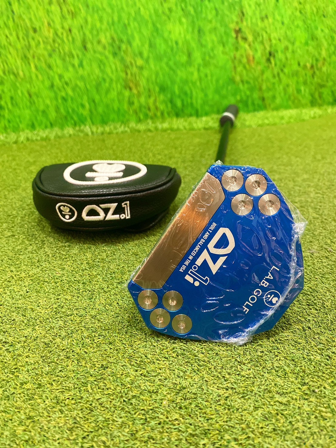 Putter L.A.B. GOLF OZ.1i Blue Length 34” / Lie 72° ( Matte Black Premium Steel ) / ( Press Pistol 2 Degree Black )