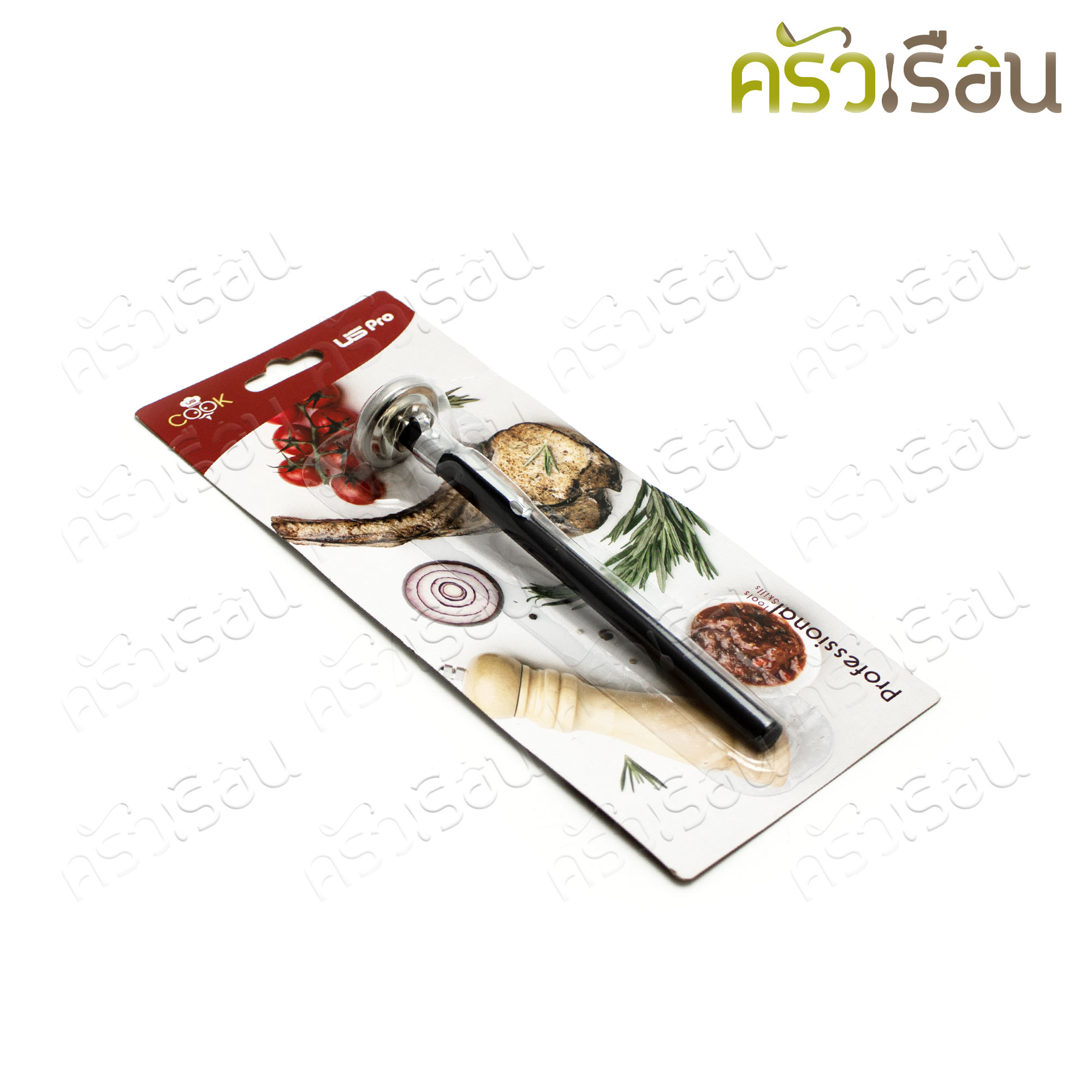 US เทอร์โมมิเตอร์ วัดอาหาร ที่วัดอุณหภูมิแบบพกพา 2.8 x 14 ซม. LM-261