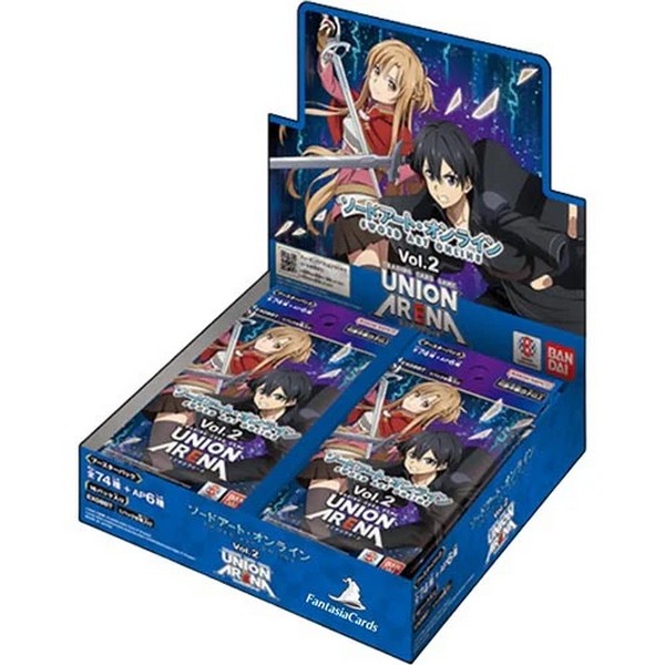 Bandai Union Arena Extra Booster Box EX08BT Sword Art Online Vol.2 แบบกล่อง (16 ซอง) 4582769721267 (การ์ด)