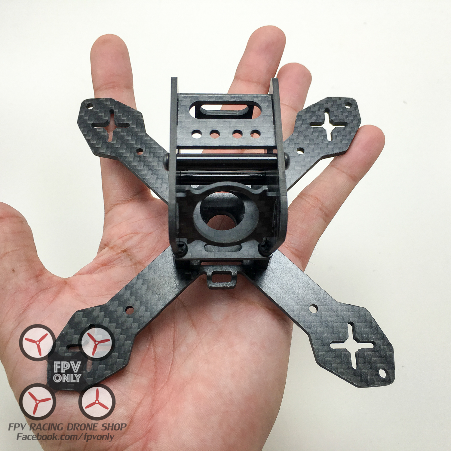 [43] X130 (3K Carbon) Frame FPV racing Drone เฟรมโดรนซิ่ง