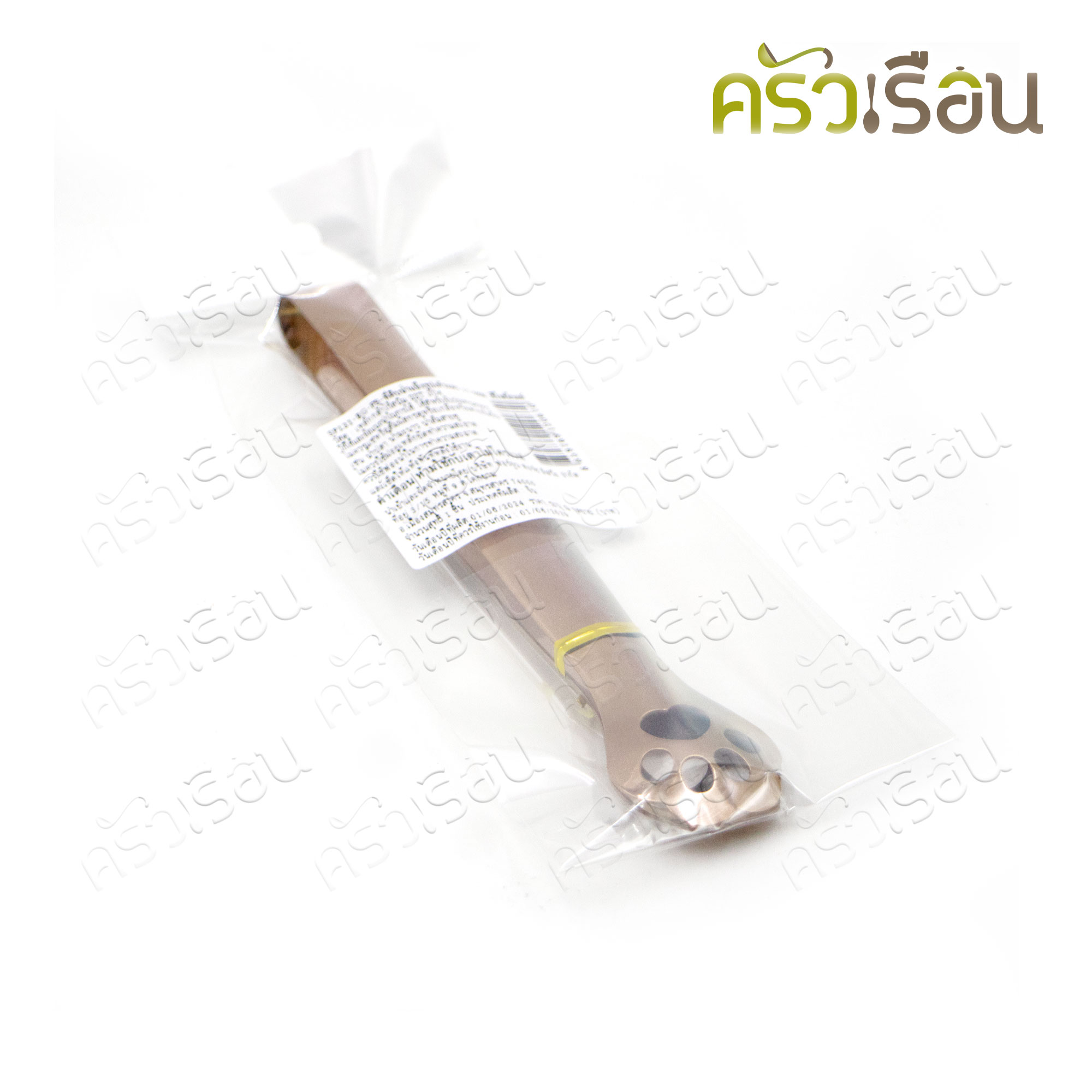 FOFO ที่คีบน้ำแข็ง รูปมือแมว 17.5 ซม. สีโรสโกลด์ SP131-RG-FS