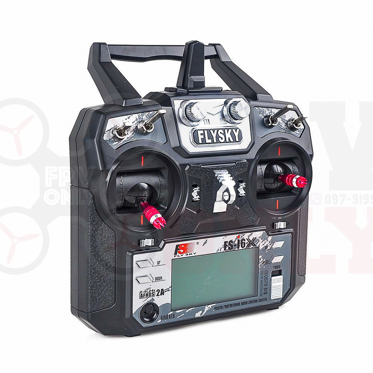 Flysky FS-i6X 10CH + Reciver 2.4GHz AFHDS RC Transmitter w Radio