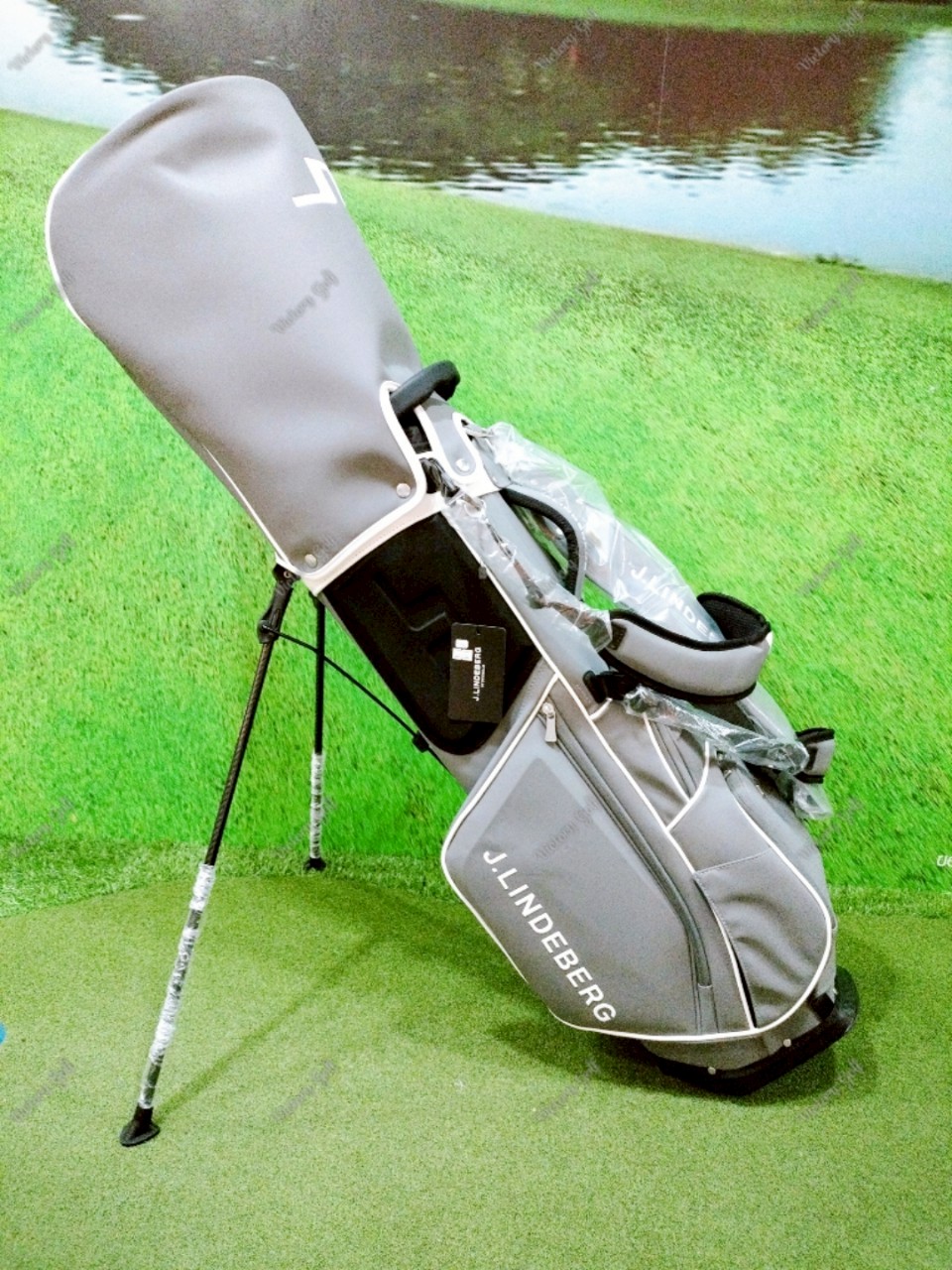 Stand Bag J. Lindeberg Gray Color