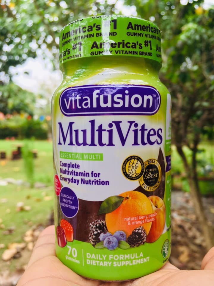 vitafusion MultiVites Gummy Vitamins ขนาด 70 gummies