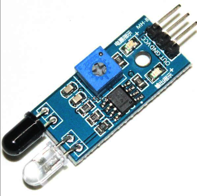 3pin IR Infrared Obstacle Avoidance Sensor Module for Arduino Diy Smart Car Robot Reflective Photoelectric New
