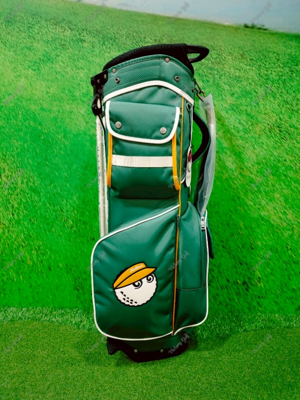 Stand Bag Malbon Golf Green Color