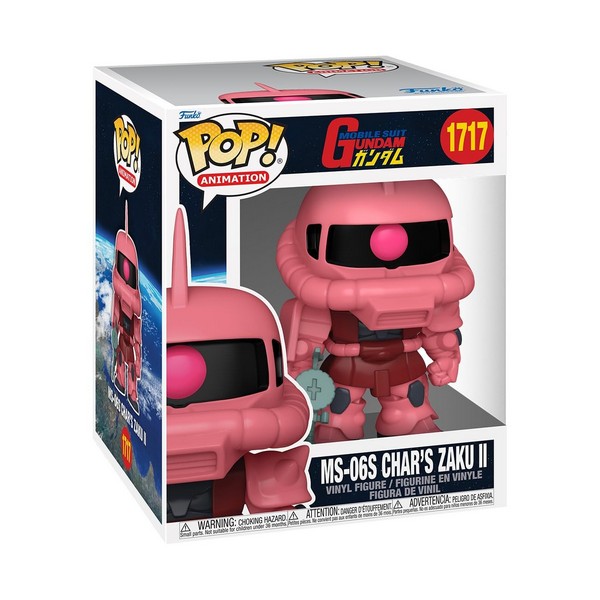 Funko POP! Super 6" MS-06S Char’s Zaku II (1717) 889698829847 (Figure)
