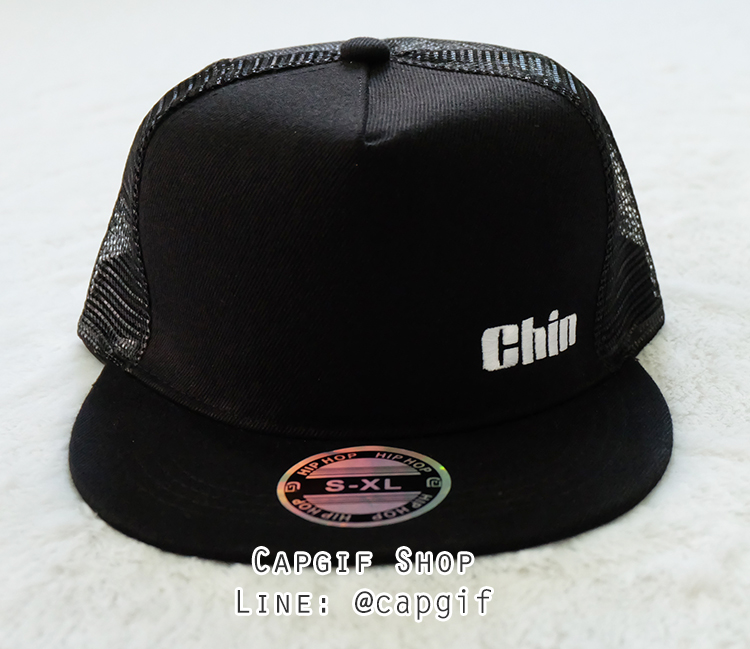 หมวกsnapbackตาข่ายปักชื่อ