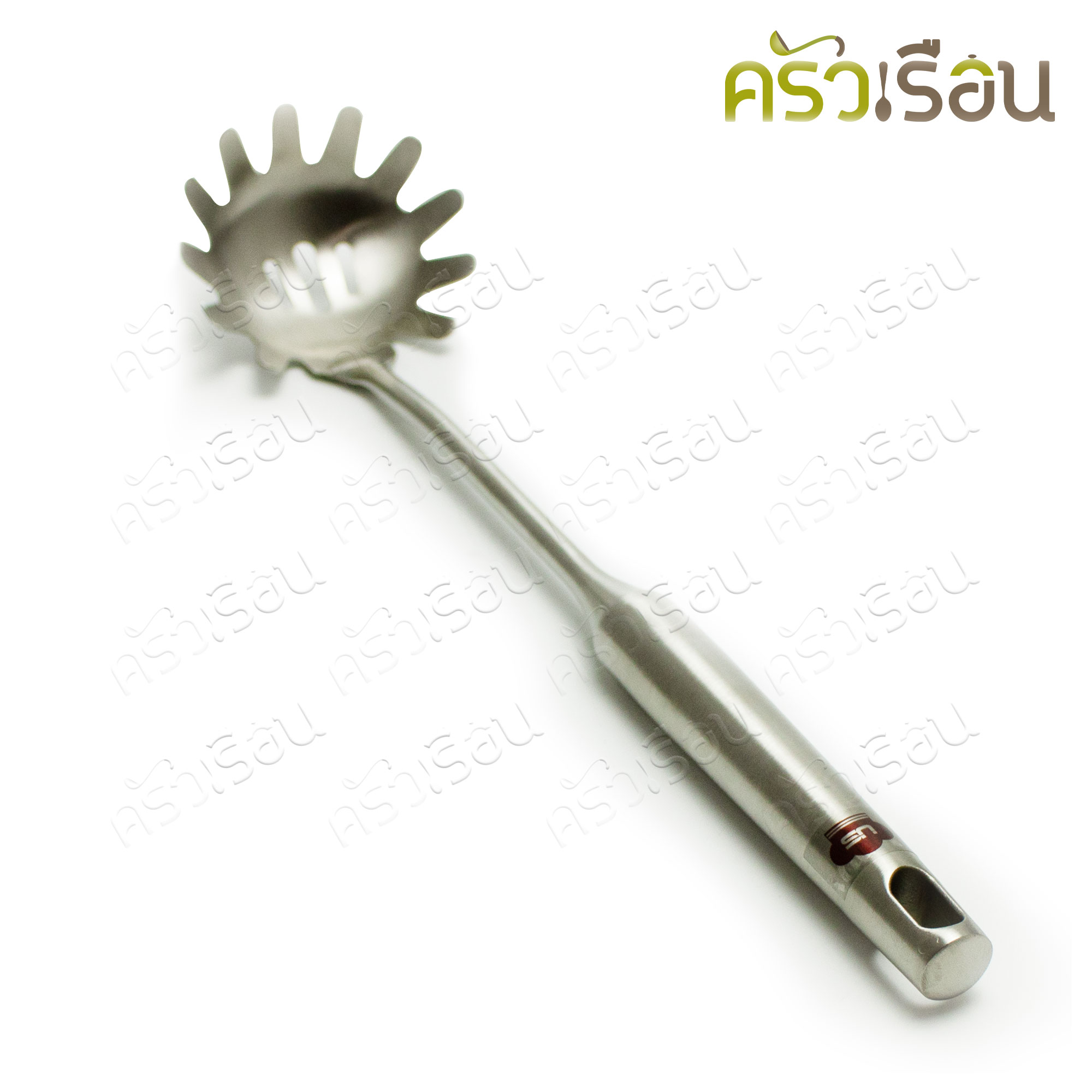 US ที่ตักสปาเก็ตตี้ ด้ามสเตนเลส กลม 9 x 34.5 ซม. AS-42
