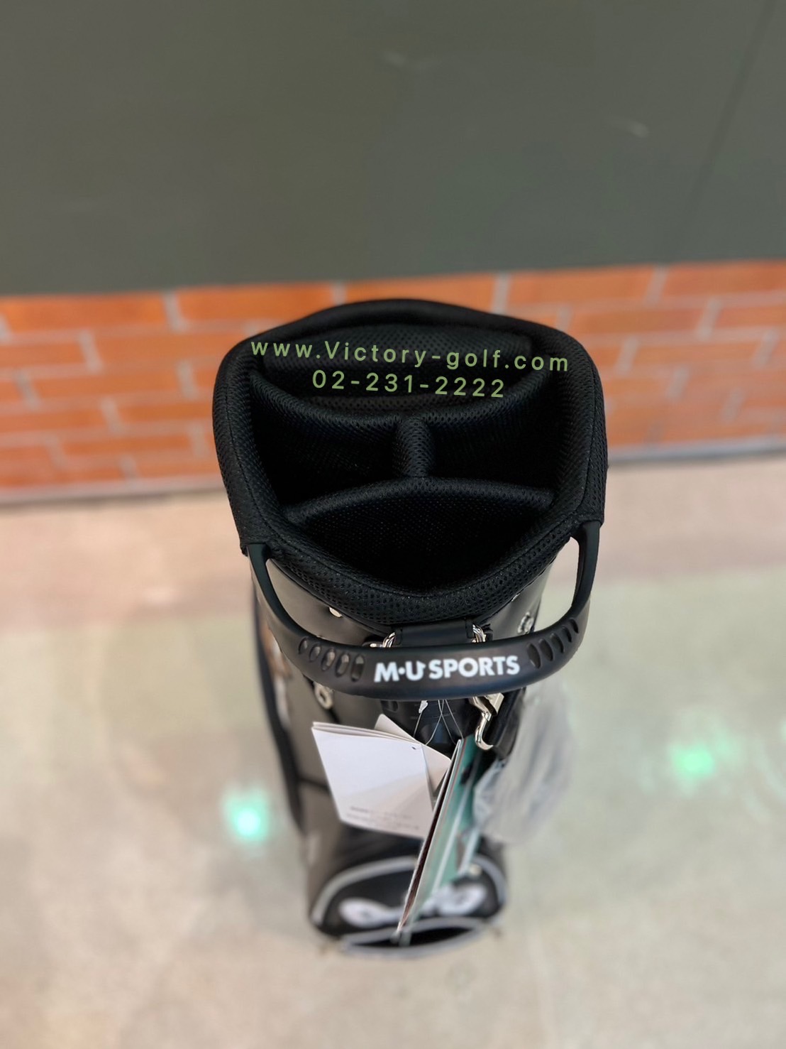 (Genuine) Golf Bag M•U SPORTS (Ladies) 9.5” 4.6g./ 4 wheel