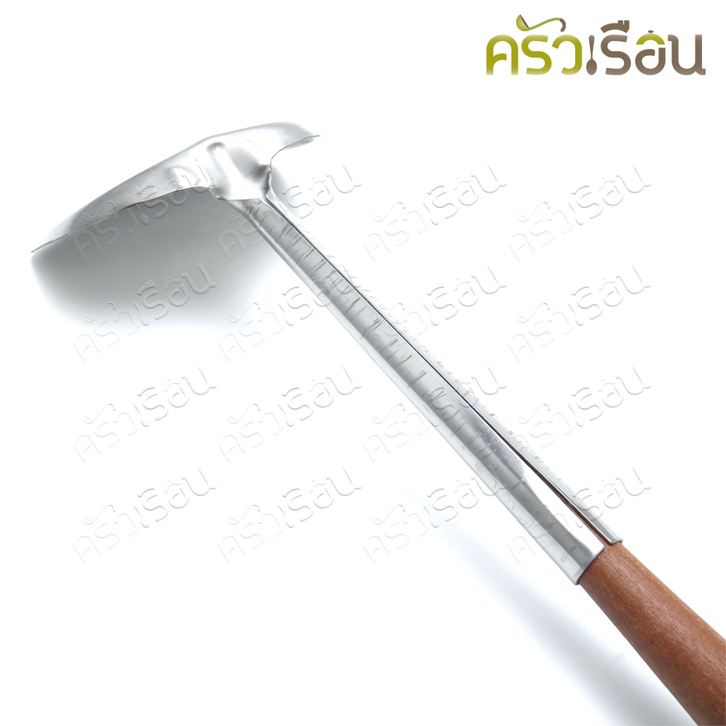 Twin Ray ตะหลิว สเตนเลส ด้ามไม้ มีให้เลือก 3 ขนาด ราคาต่ออัน