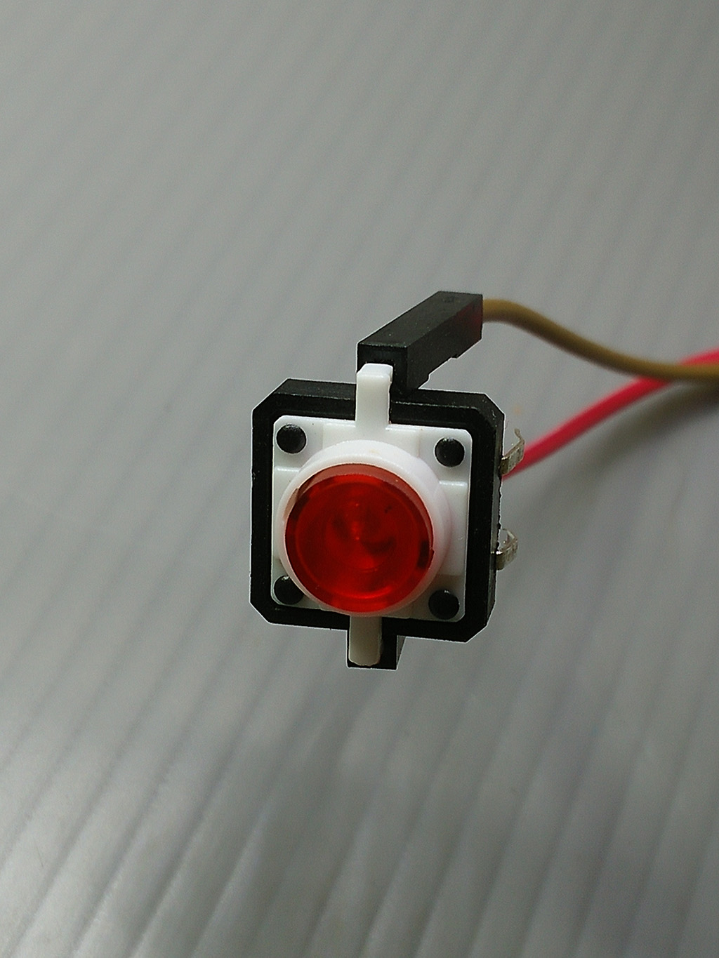 12*12*7.3 Bring Lamp Red Light LED 4 Foot Key Vertical