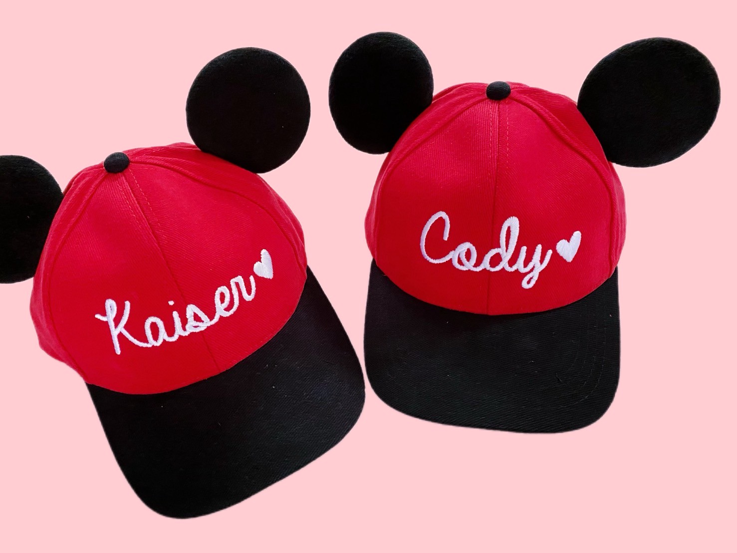หมวกแก๊ปมิกกี้เมาส์ปักชื่อ หมวกMickeymouse