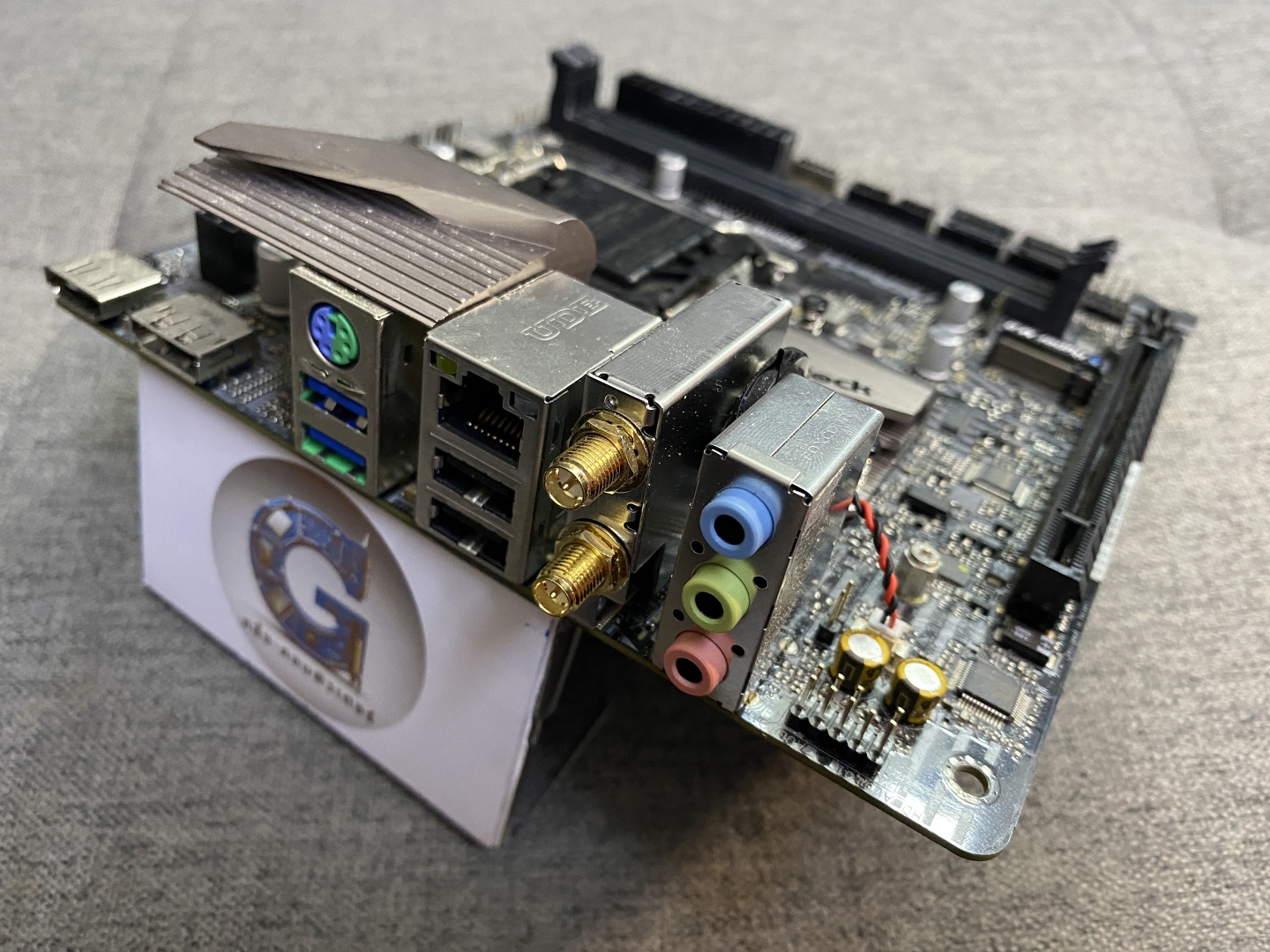 MAINBOARD INTEL LGA1200 ASROCK B560M-ITX AC