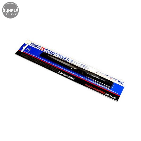Tamiya 74106 Hard Coated File PRO (Flat 6mm Width) Tamiya 4950344741069