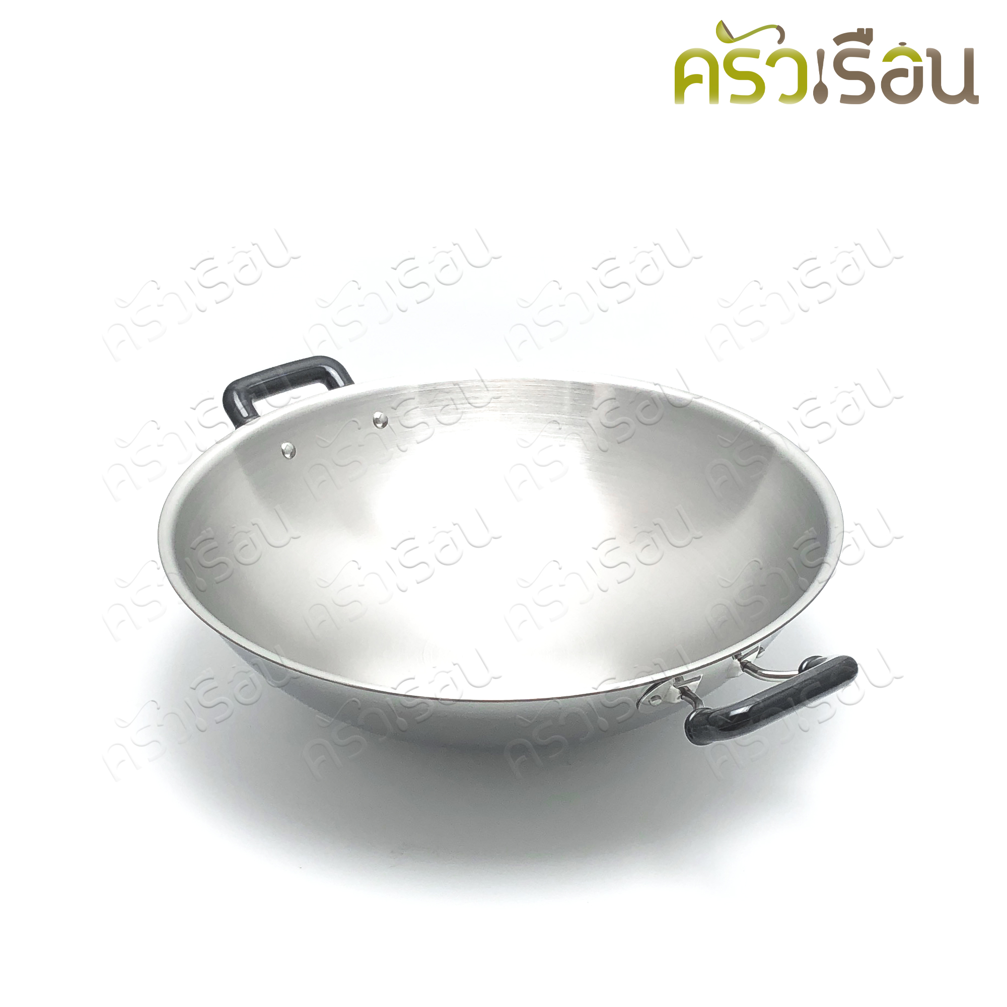 Zebra กระทะจีน สเตนเลส 5 ชั้น 42 ซม. พร้อมฝา+ชั้นนึ่ง ตราหัวม้าลาย 176202 กระทะม้าลาย wok