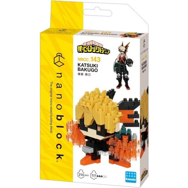 Kawada nanoblock My Hero Academia NBCC_143 Katsuki Bakugo 4972825225257 (นาโนบล็อค)