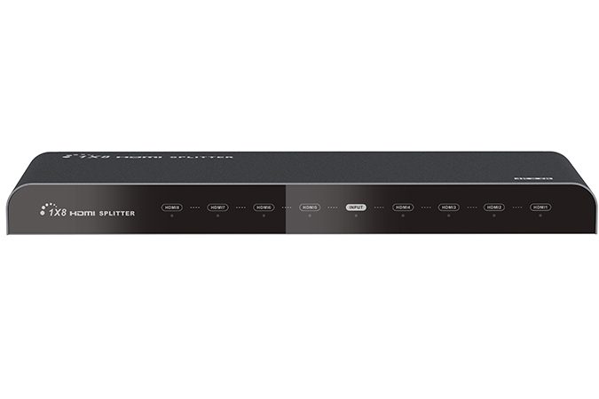 LKV318Pro 1x8 HDMI splitter with 4KX2K@30Hz