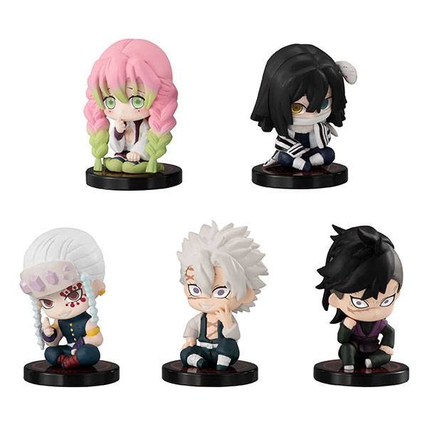 Bandai (ครบ Set 5 ลูก) Demon Slayer : Kimetsu no Yaiba! Suwarasetai #3 4549660547419 (Plastic Model)