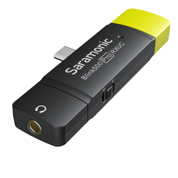 Saramonic Blink500 Pro B5 ไมโครโฟนไร้สาย คลื่น2.4GHz สำหรับอุปกรณ์ที่รองรับ Type-C (1ตัวรับ2ส่ง)