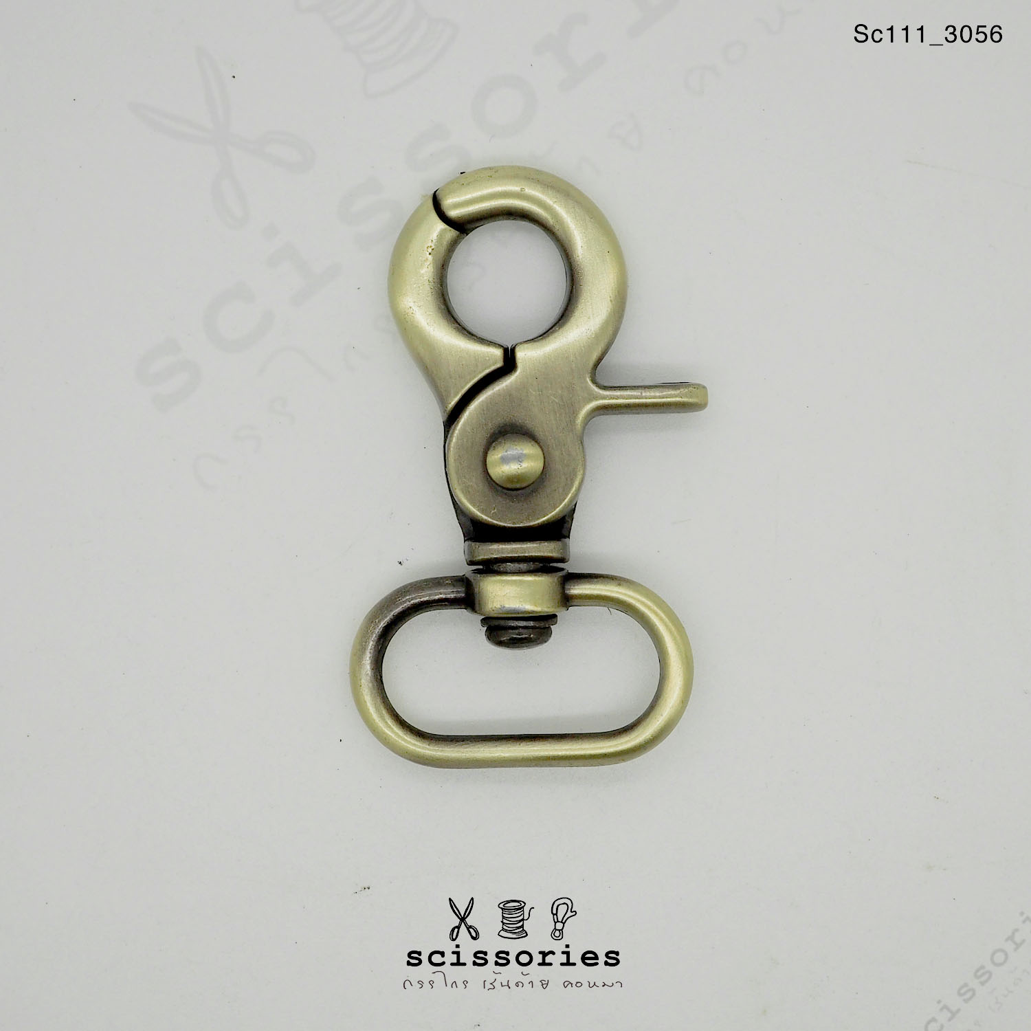 คอหมาเกี่ยว 1 นิ้ว สีเหลืองปัดจำนวน2 ตัว