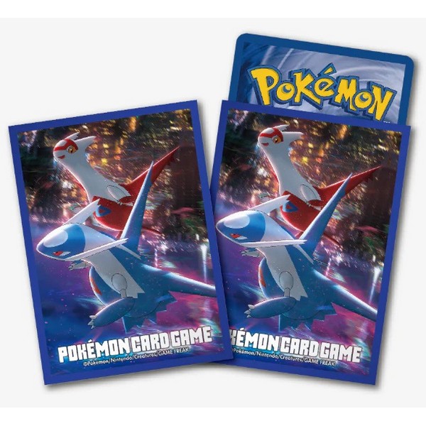 Pokemon TCG Accessory Card Sleeves Latias & Latios (9433790) ซองใส่การ์ด (64 ซอง) 4521329433790 (โปเกมอนการ์ด)