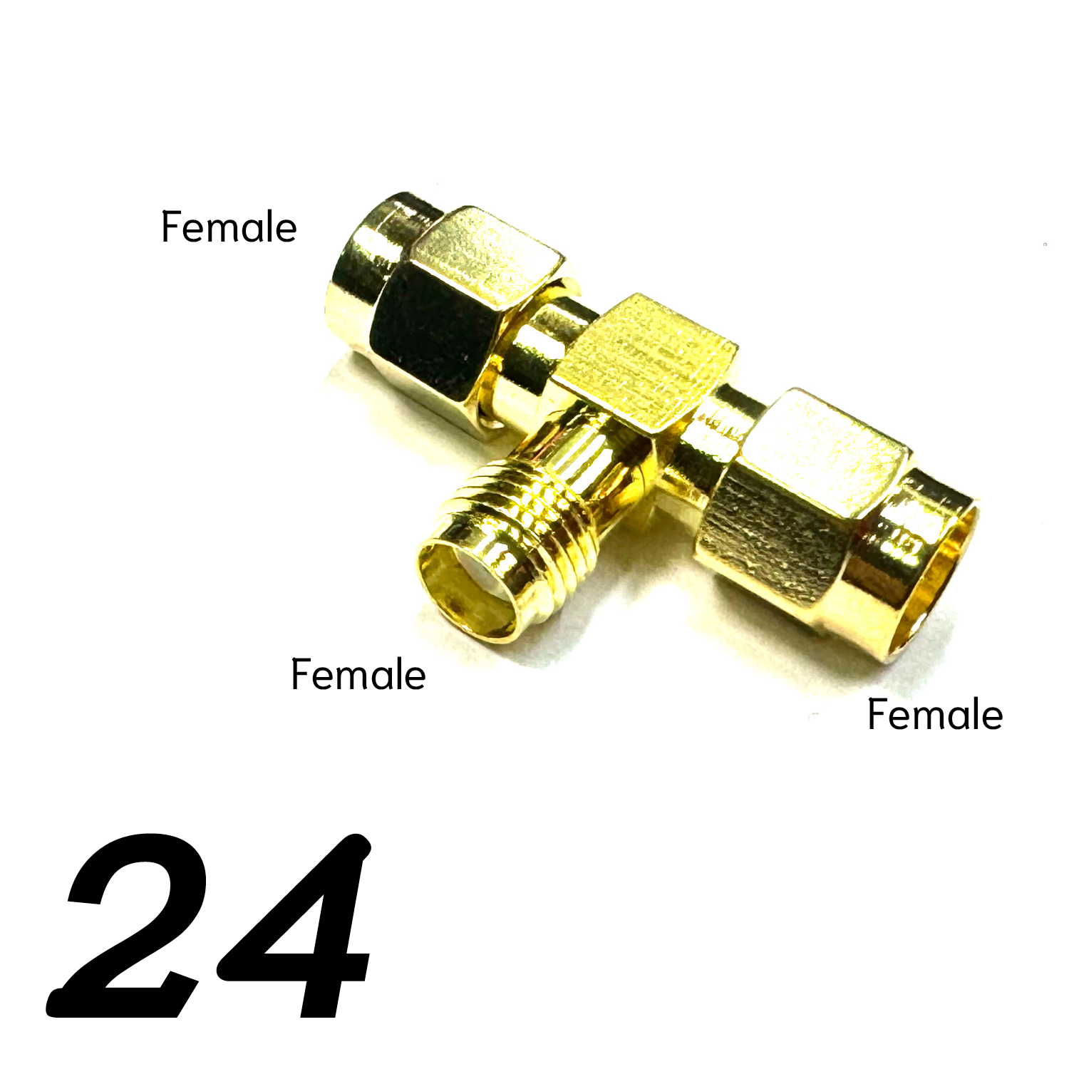 ข้อต่อ หัวแปลงสัญญาณภาพ WiFi RF Adapter Connector SMA RP-SMA 90° 45° Male Female ตัวผู้ ตัวเมีย ข้อต่อตรง ข้องอ วายฟาย