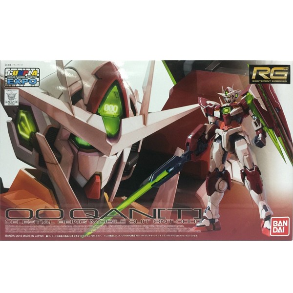 RG OO Qan[T] Trans-am Clear Color Ver BANDAI 4549660112471 [Limited]
